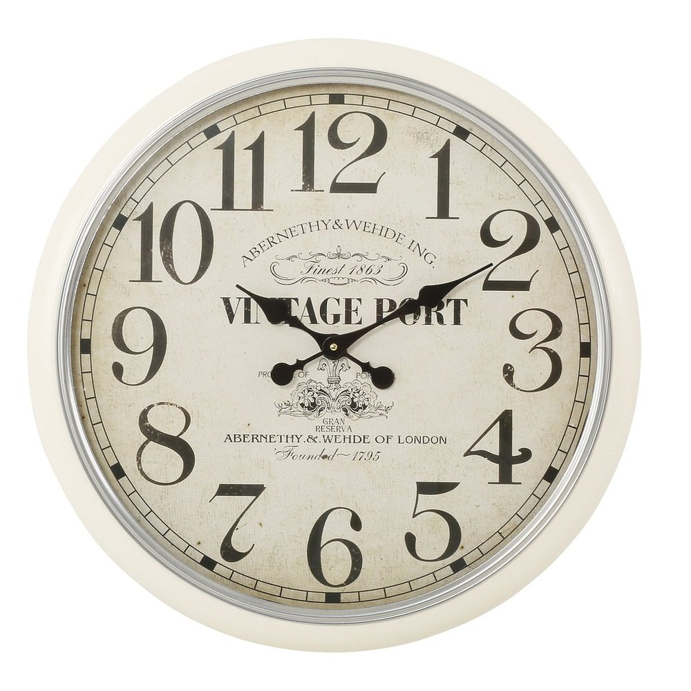 Product photograph of Mindy Brownes Vintage Port Clock from Olivia's