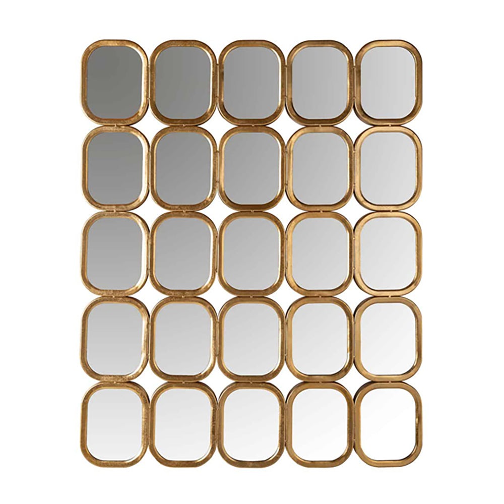 Product photograph of Richmond Marila Gold Wall Mirror from Olivia's