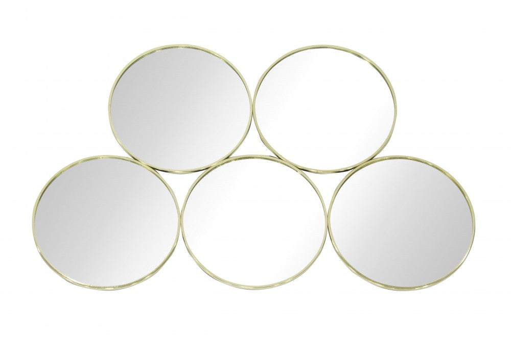 Product photograph of Native Home 5 Circles Mirror from Olivia's.
