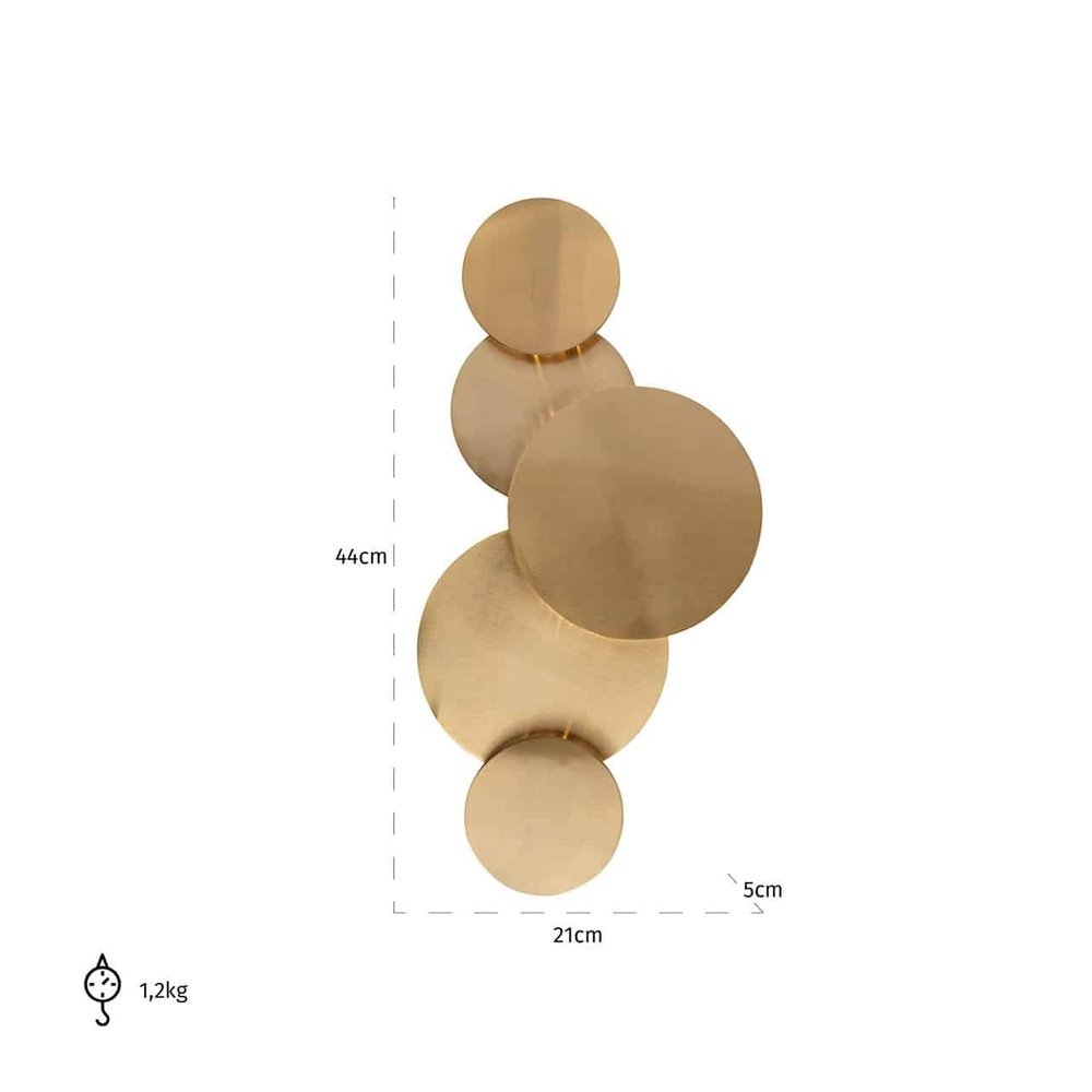 Product photograph of Richmond Collin Wall Lamp from Olivia's.