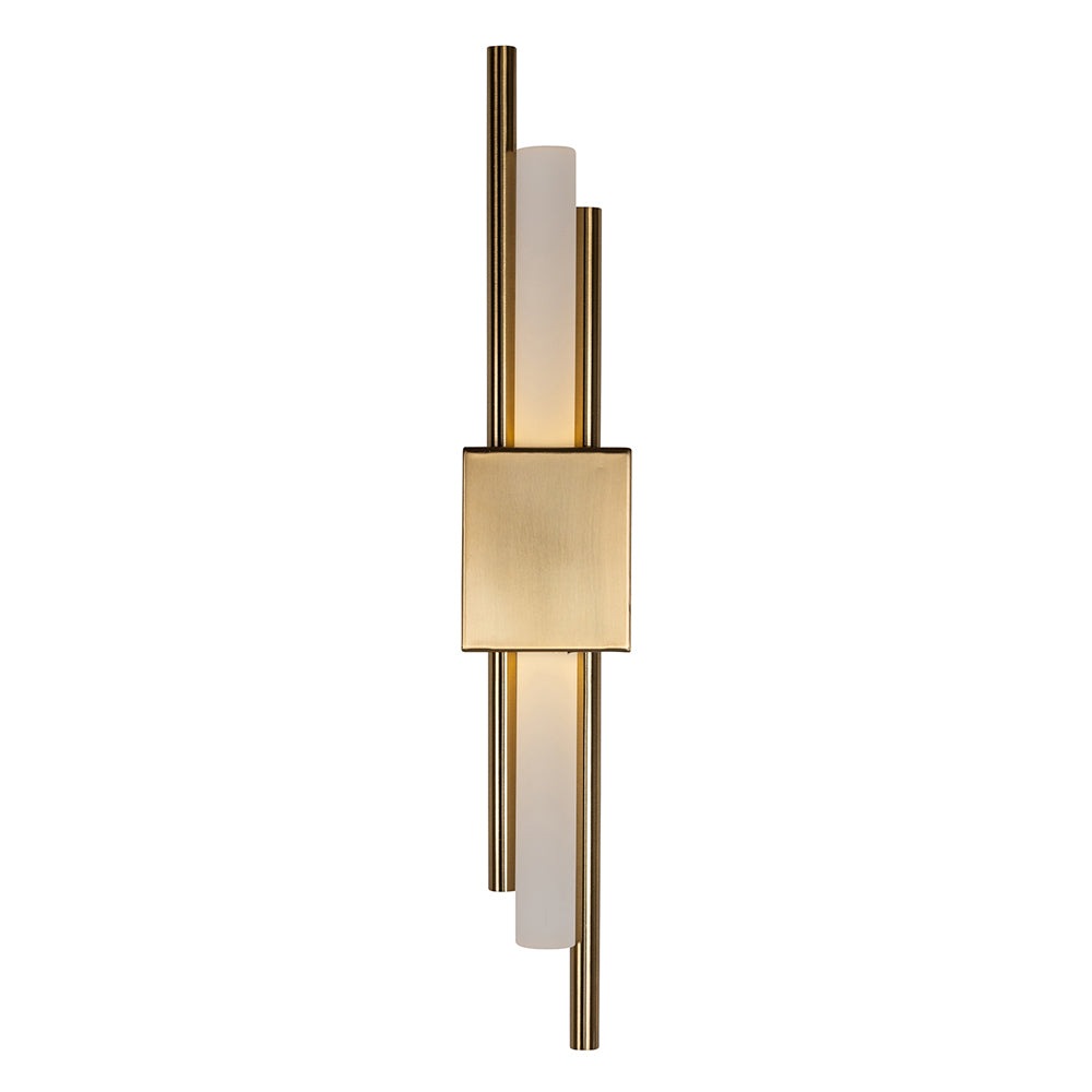 Product photograph of Richmond Mylas Gold Wall Lamp from Olivia's