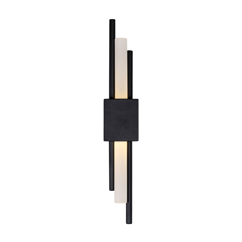 Product photograph of Richmond Mylas Black Wall Lamp from Olivia's