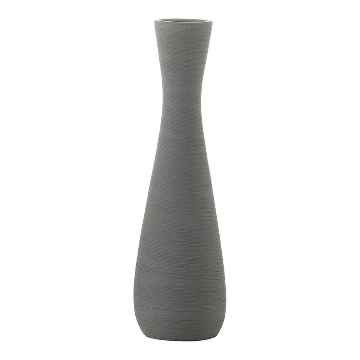 Product photograph of Liang Eimil Cullum Vase - Deep Grey from Olivia's