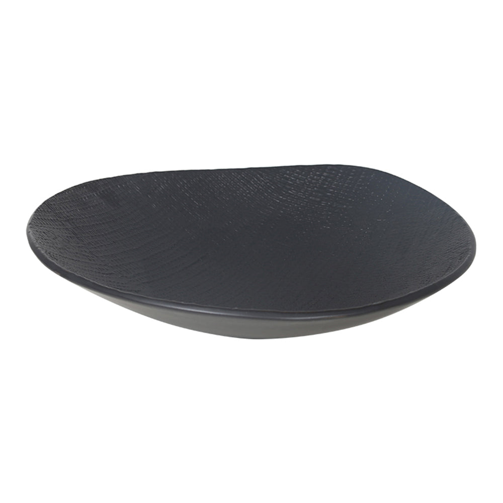 Product photograph of Liang Eimil Cera Plate Black from Olivia's