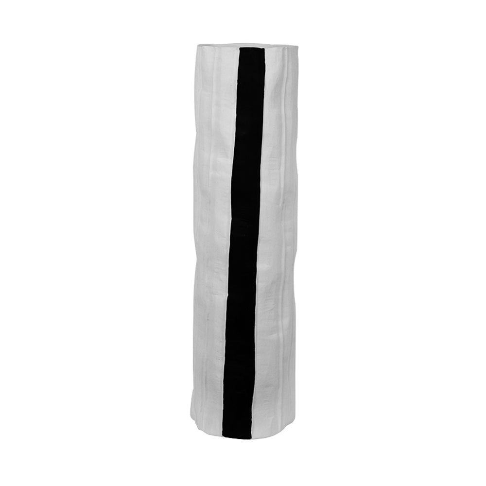 Product photograph of Liang Eimil Skipton I Vase White And Black from Olivia's