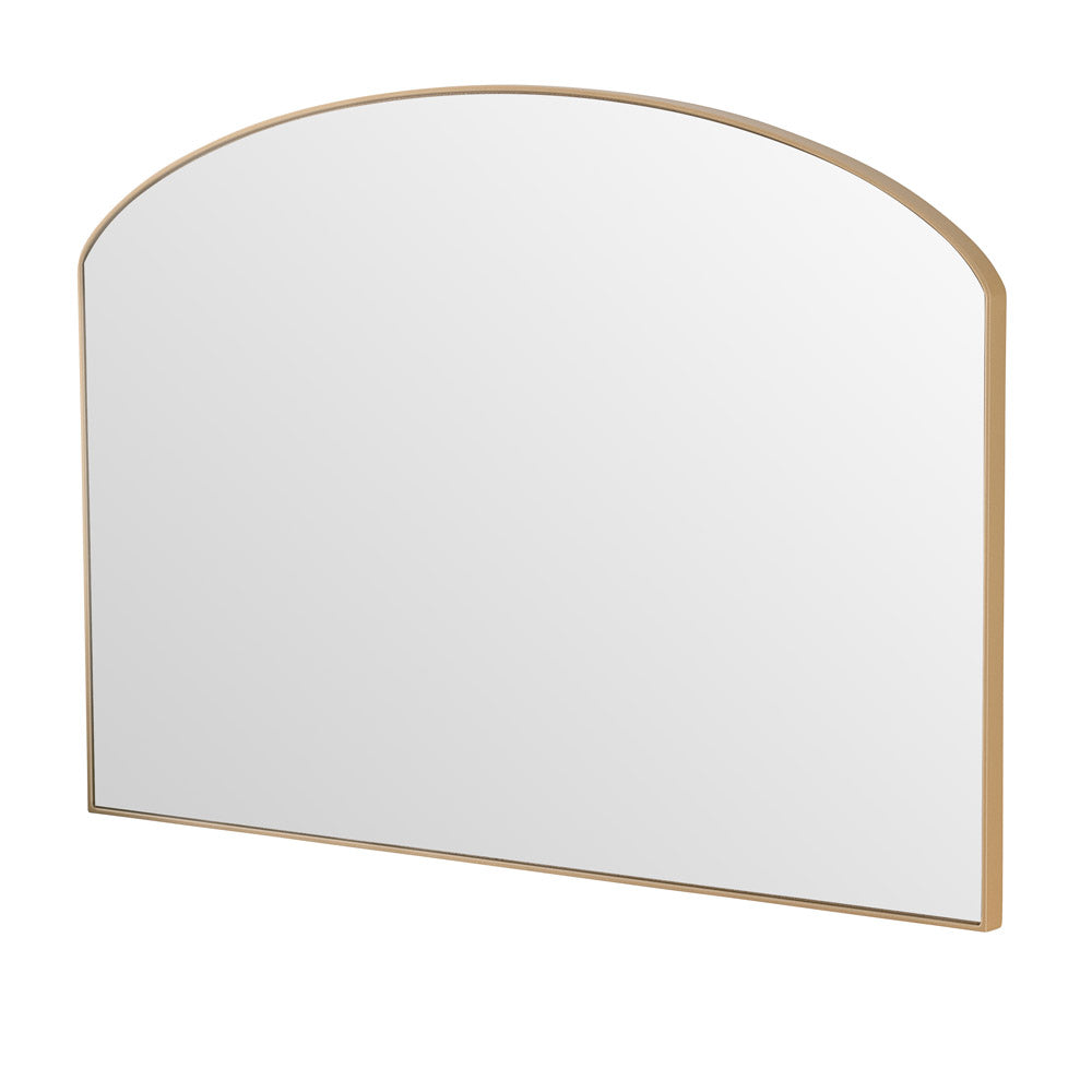 Product photograph of Olivia S Carla Mini Mantle Mirror In Gold from Olivia's