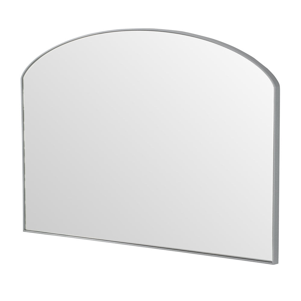 Product photograph of Olivia S Carla Mini Mantle Mirror In Silver - 71x49cm from Olivia's.