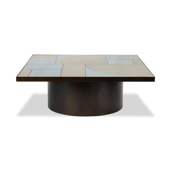 Product photograph of Liang Eimil Cubist Antique Coffee Table from Olivia's.