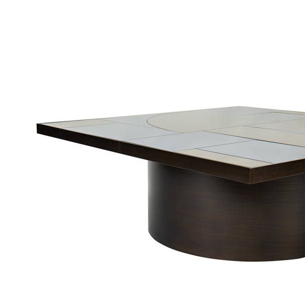 Product photograph of Liang Eimil Cubist Antique Coffee Table from Olivia's.