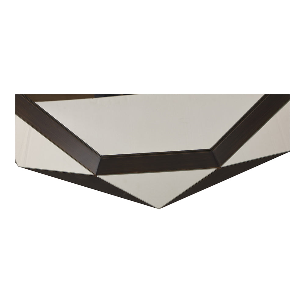 Product photograph of Liang Eimil Lieber Wall Mirror Hairline Bronze from Olivia's.