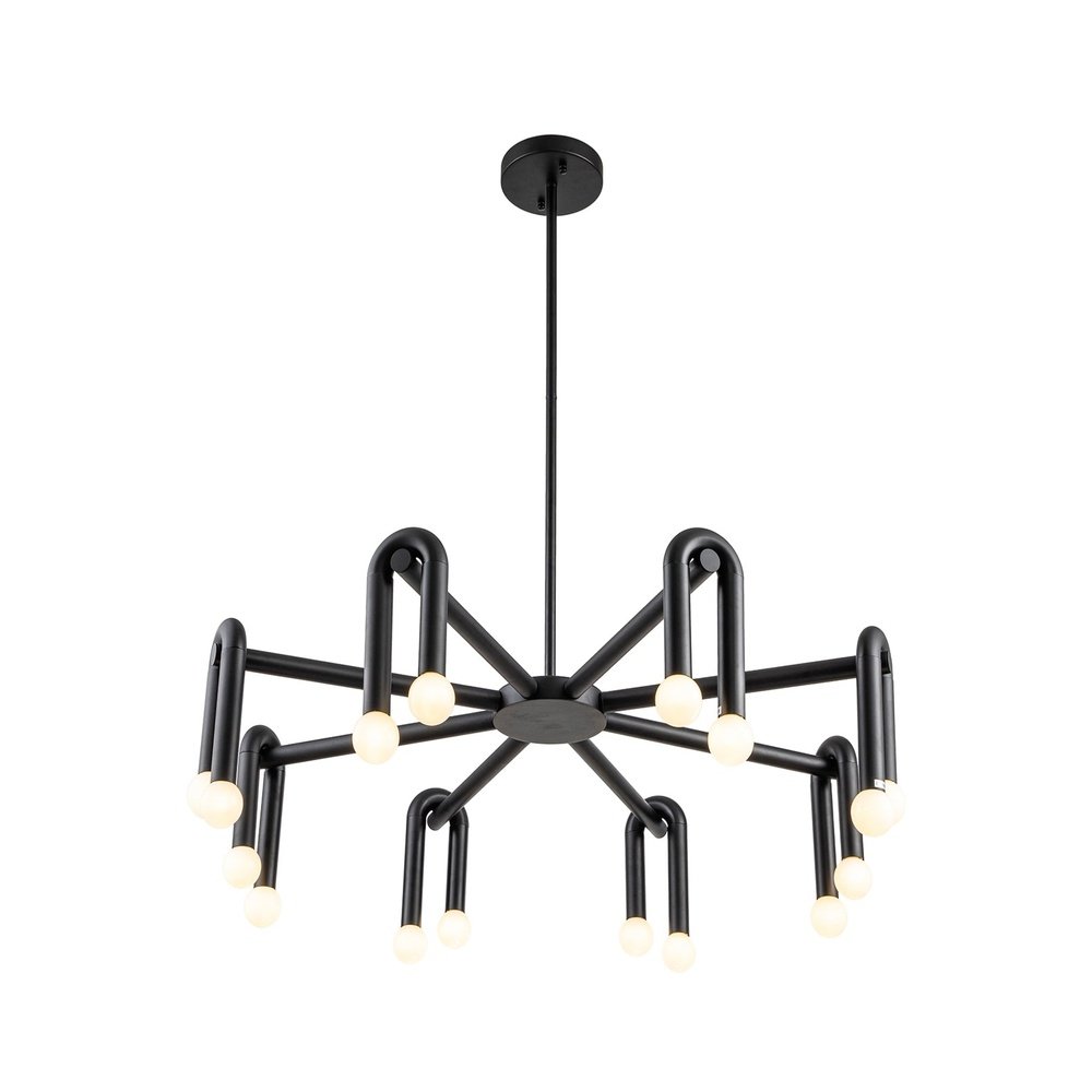 Liang Eimil Melt 2 Pendant Lamp Matt Black