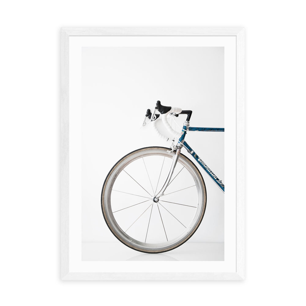 Product photograph of Ride My Bike By Studio Na Hili - A3 White Framed Art Print from Olivia's.