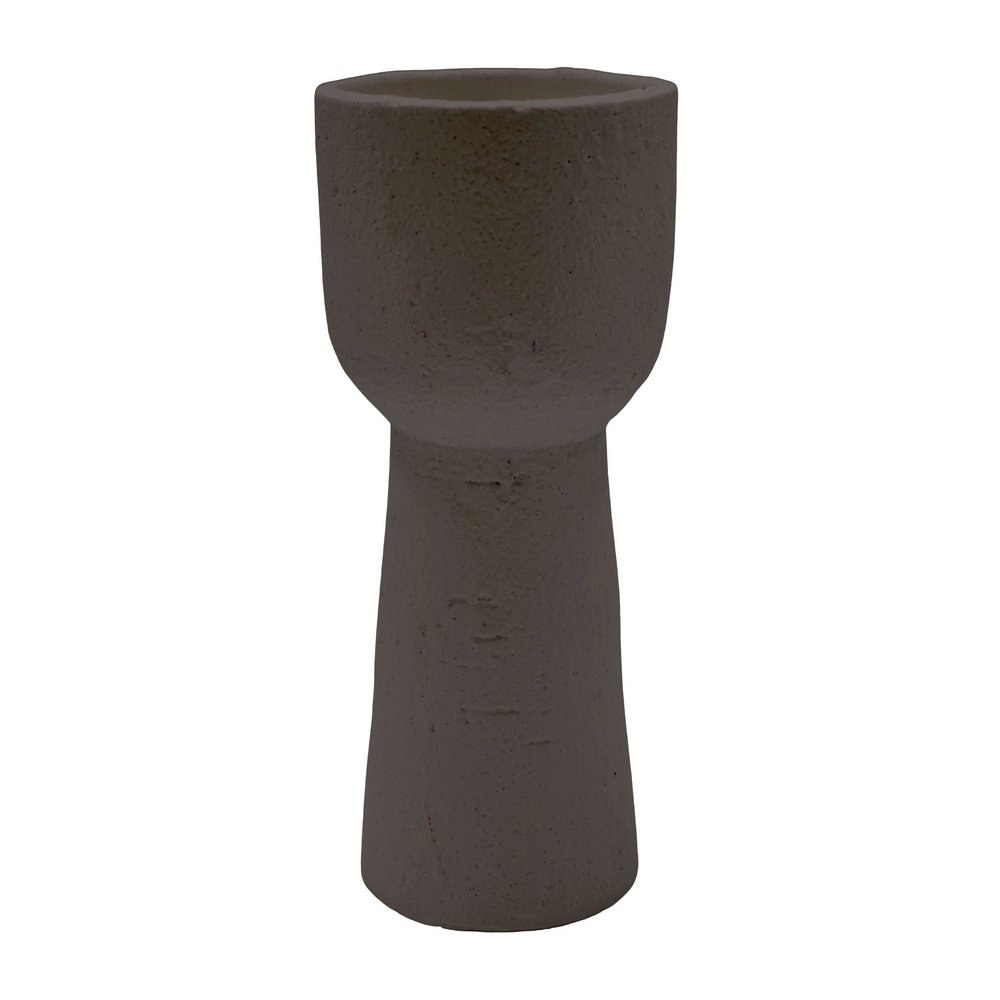Product photograph of Ivyline Nico Tall Planter Rustic Mocha Small from Olivia's