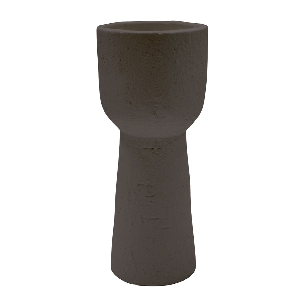 Ivyline Nico Tall Planter Rustic Mocha Small