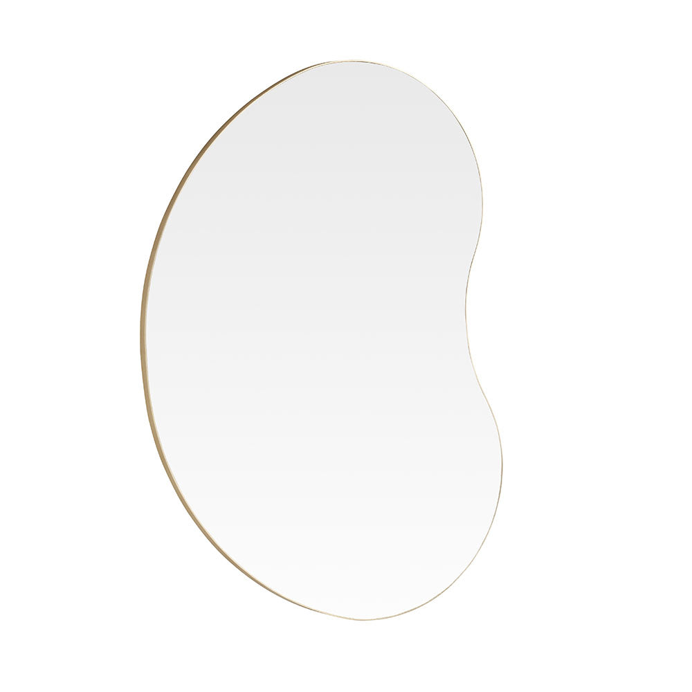 Product photograph of Olivia S Oman Pebble Wall Mirror In Gold from Olivia's