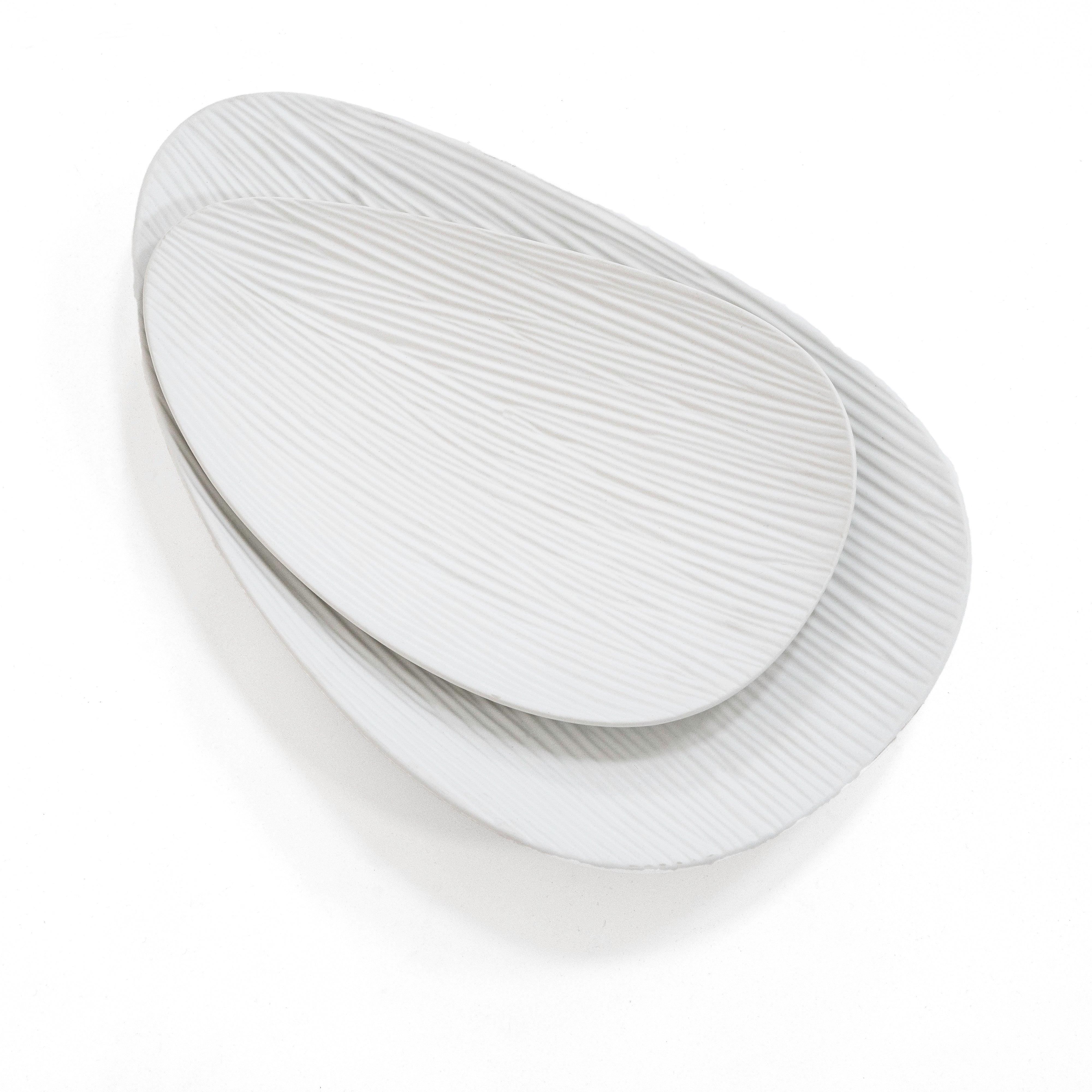 Product photograph of Olivia S Large White Platter from Olivia's.