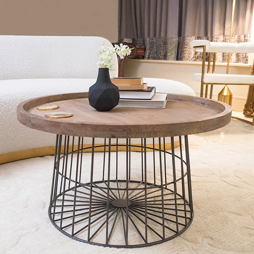 Product photograph of Gallery Interiors Menzies Boho Coffee Table from Olivia's.