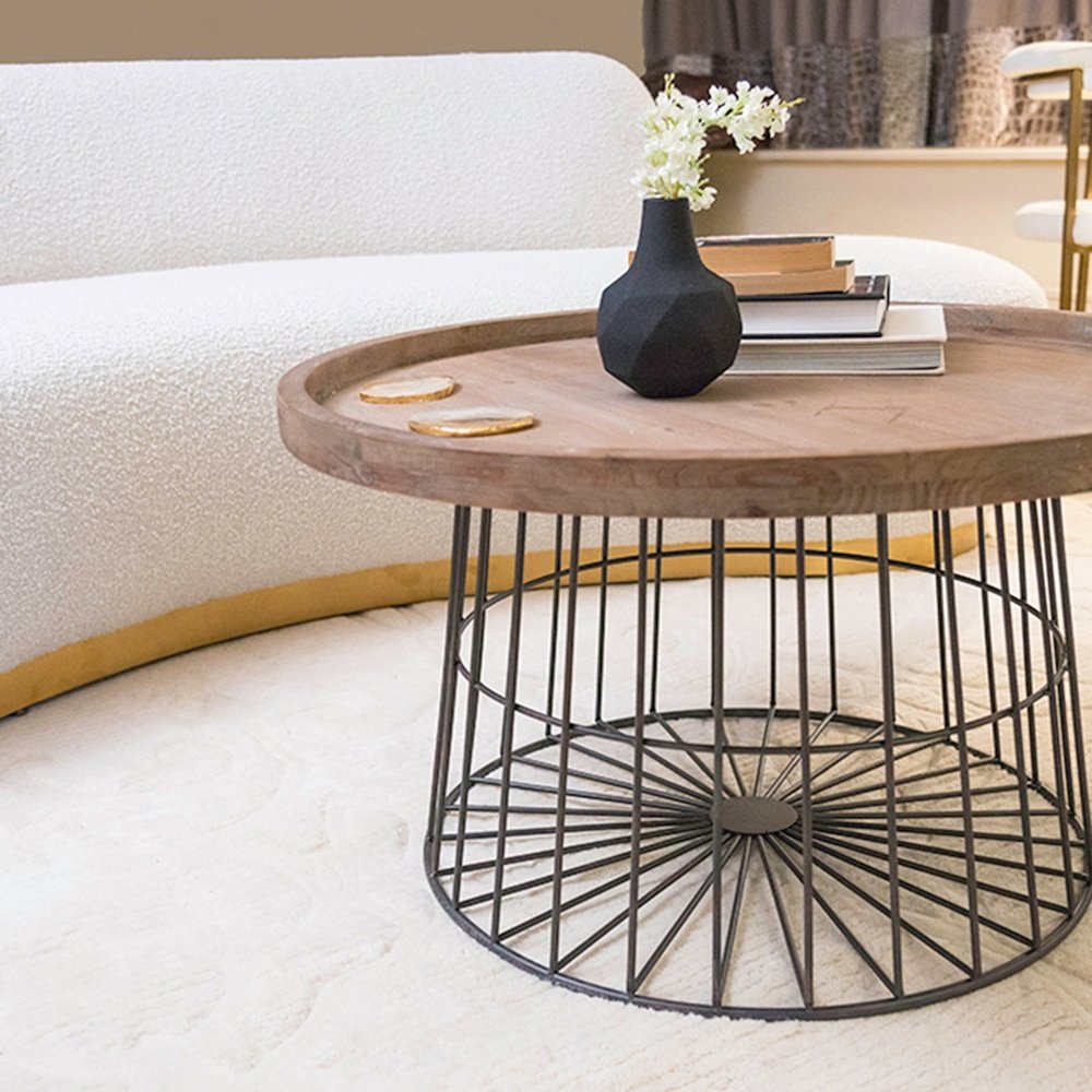 Product photograph of Gallery Interiors Menzies Boho Coffee Table from Olivia's.