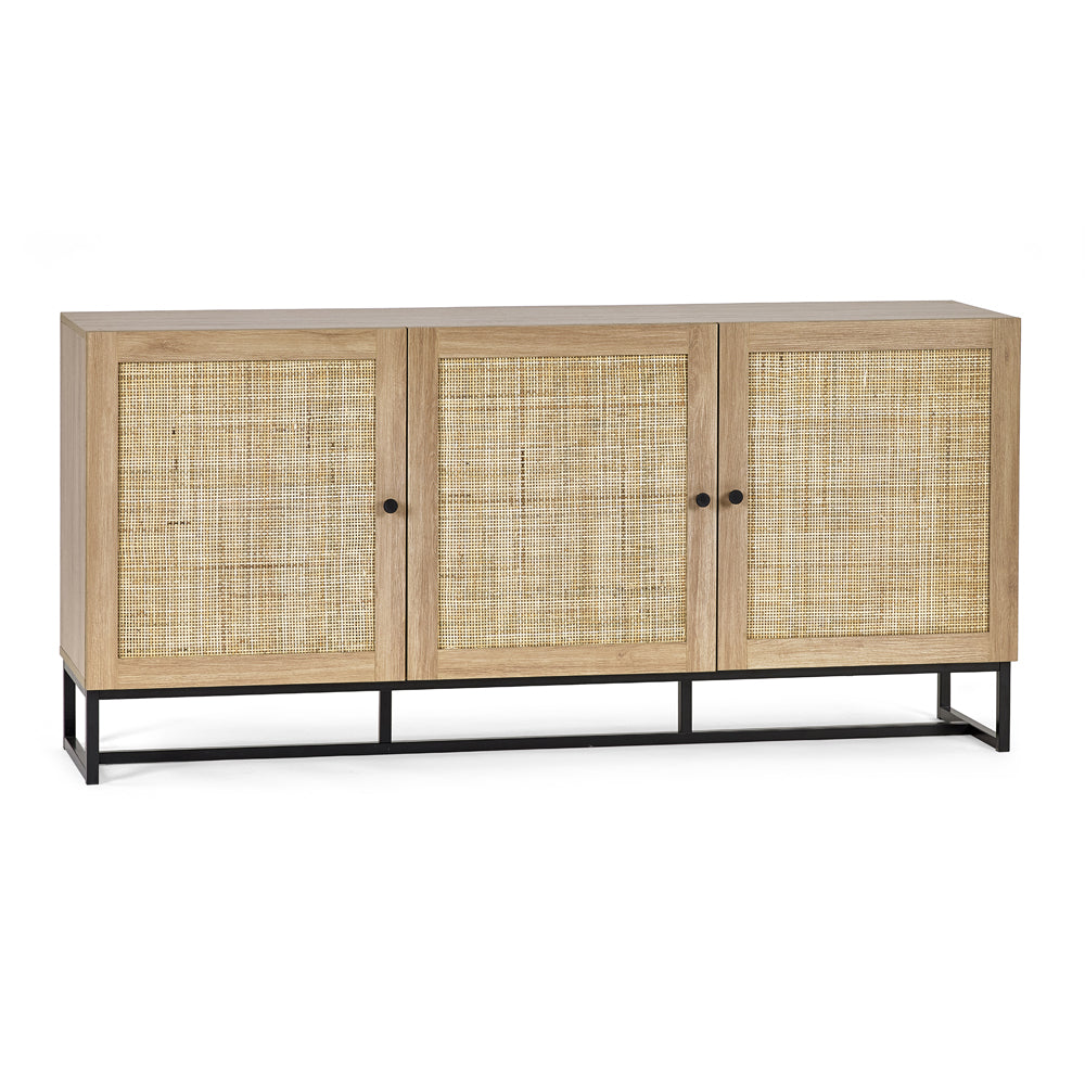 Product photograph of Olivia S Naturo Sideboard In Oak from Olivia's