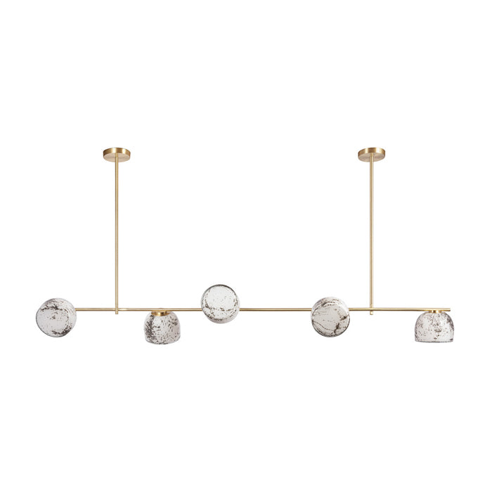 Heathfield Co Orla 5 Light Horizontal Pendant