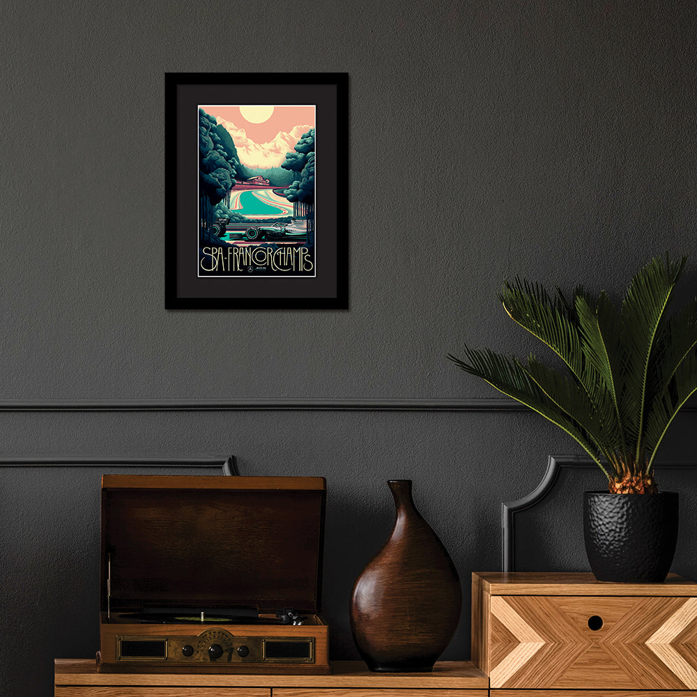 Product photograph of The Art Group Zoom F1 Spa Pre Framed Large from Olivia's.