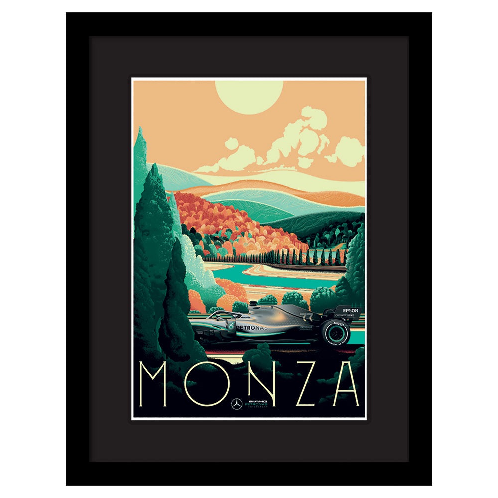 Product photograph of The Art Group Zoom F1 Monza Pre Framed Small from Olivia's