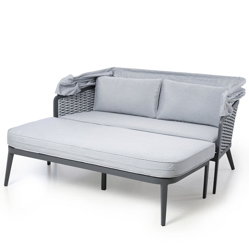 Product photograph of Maze Portofino Daybed Grey from Olivia's.