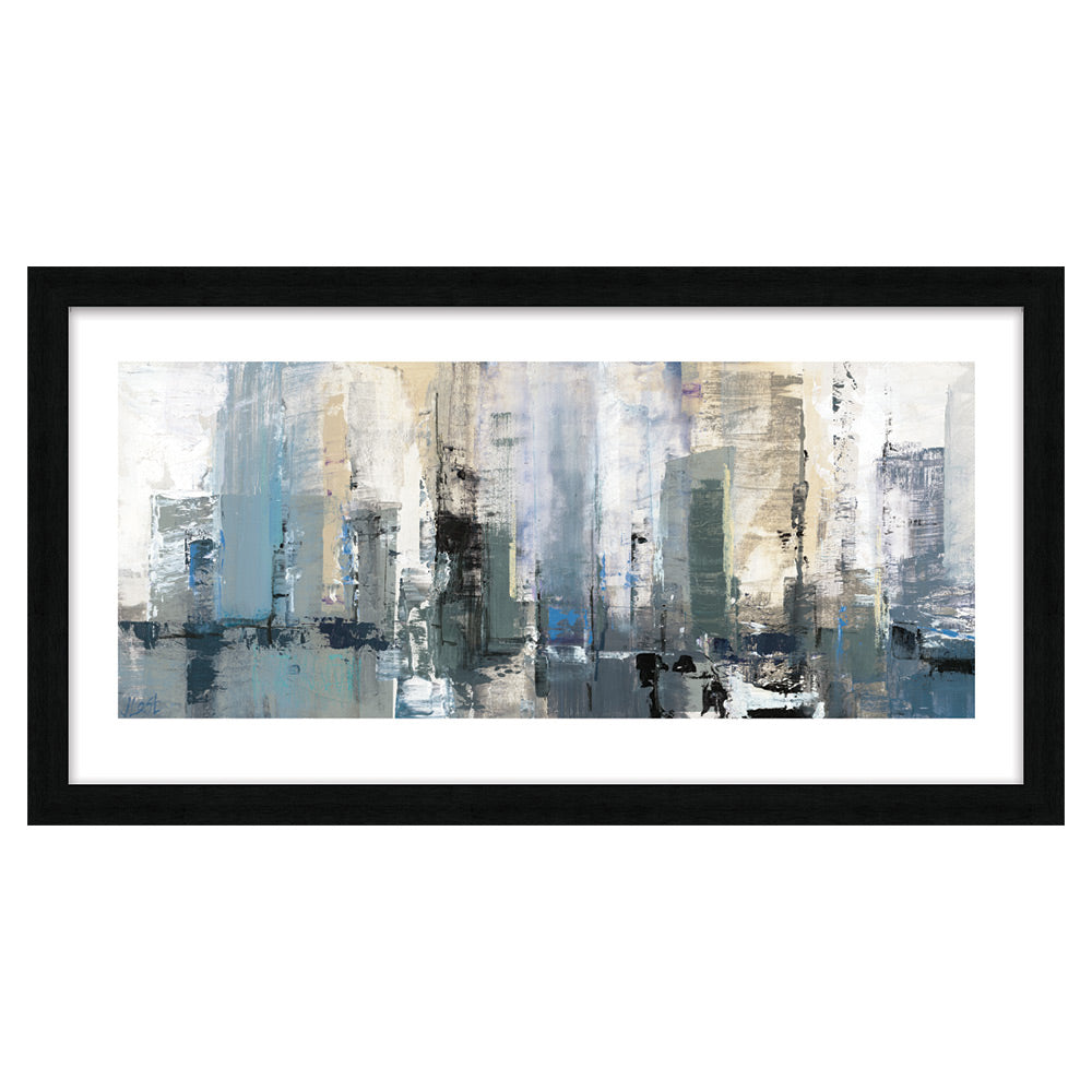 Product photograph of The Art Group Joanne Last Winter Metropolis Pre Framed - 50 X 100cm from Olivia's