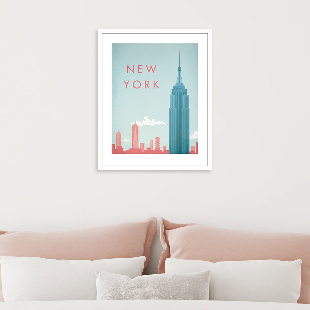 Product photograph of The Art Group Henry Rivers New York Framed Art - 40x50cm from Olivia's.