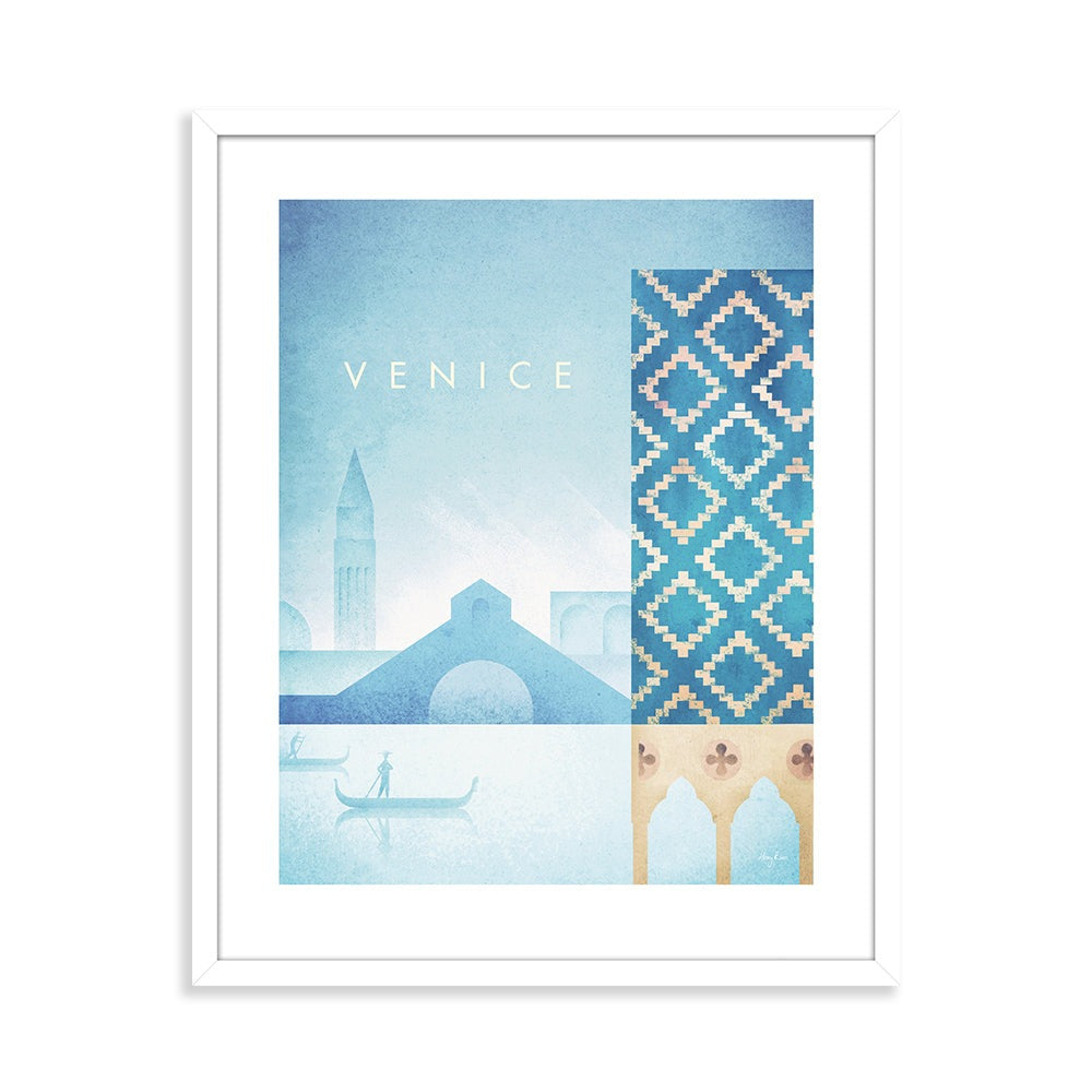 Product photograph of The Art Group Henry Rivers Venice Framed Art - 40x50cm from Olivia's