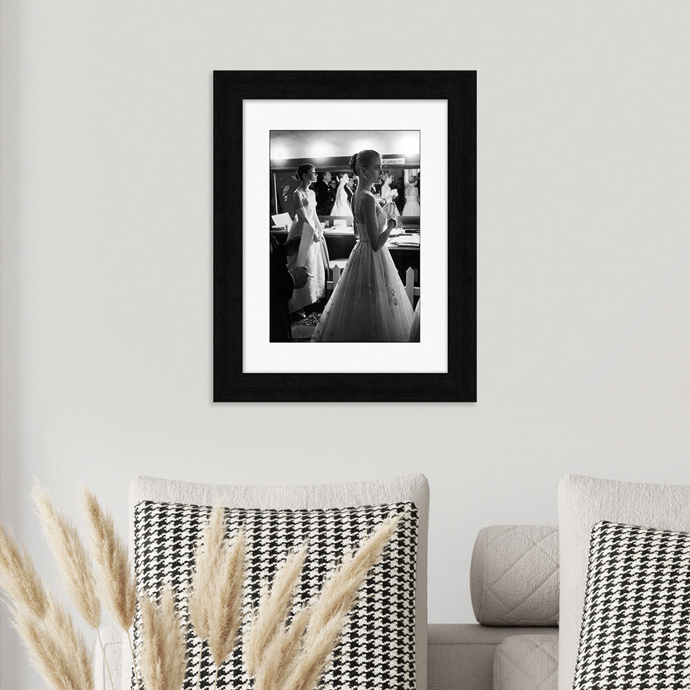 Product photograph of The Art Group Time Life Audrey Hepburn Grace Kelly Framed Art - 30x40cm from Olivia's.