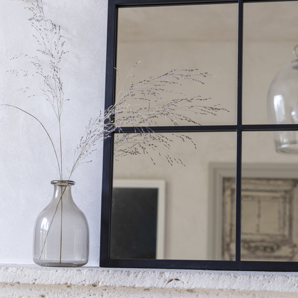 Product photograph of Garden Trading Fulbrook Leaning Mirror 180x90cm In Steel from Olivia's.