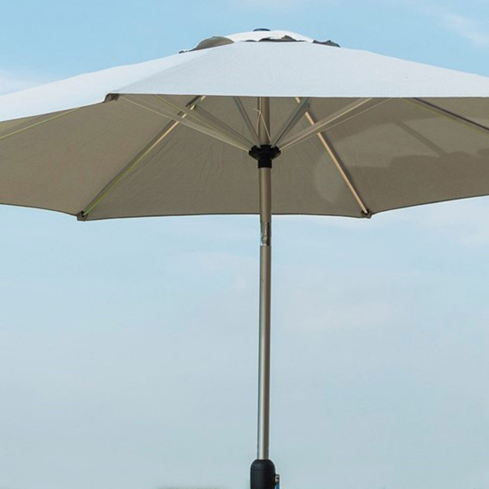 Product photograph of Maze Parasol Round Parasol Grey Medium from Olivia's.