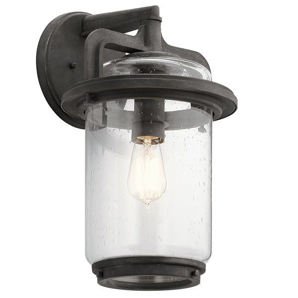 Quintessentiale Andover Weathered Zinc Wall Light Large