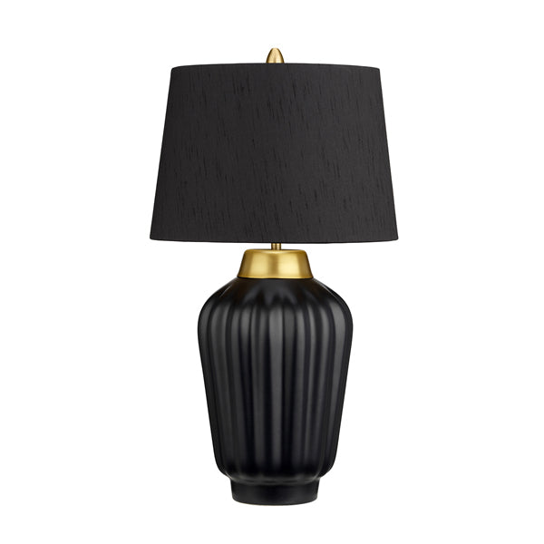 Quintessentiale Bexley Black And Brushed Brass Table Lamp