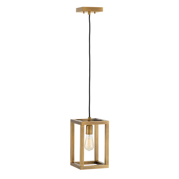 Quintessentiale Ensemble Brushed Bronze 1 Light Pendant