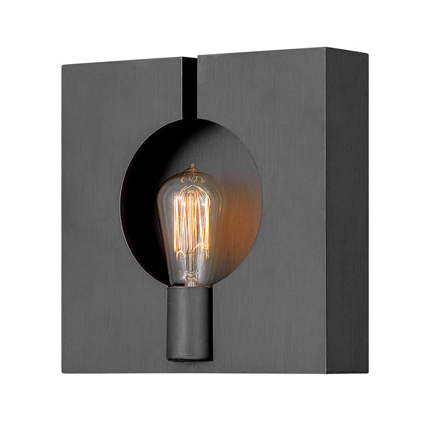 Product photograph of Quintessentiale Ludlow Brushed Graphite Wall Light from Olivia's