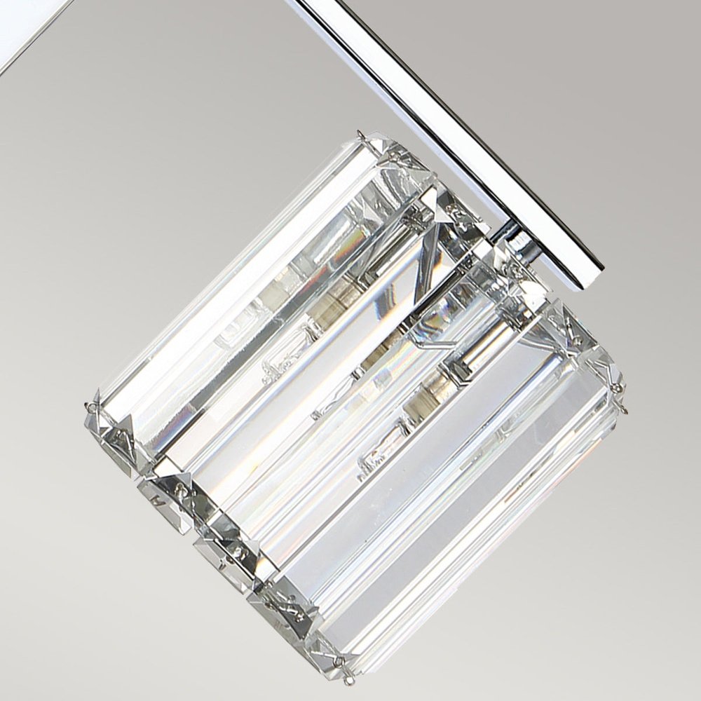 Product photograph of Quoizel Divine 3 Light Wall Light In Chrome from Olivia's.