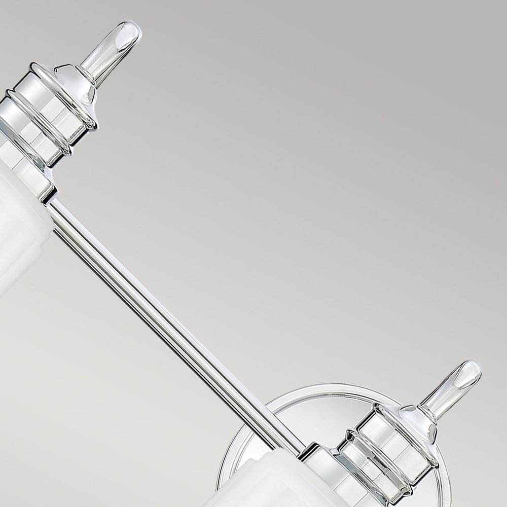 Product photograph of Quoizel Swell 3 Light Wall Light In Chrome from Olivia's.