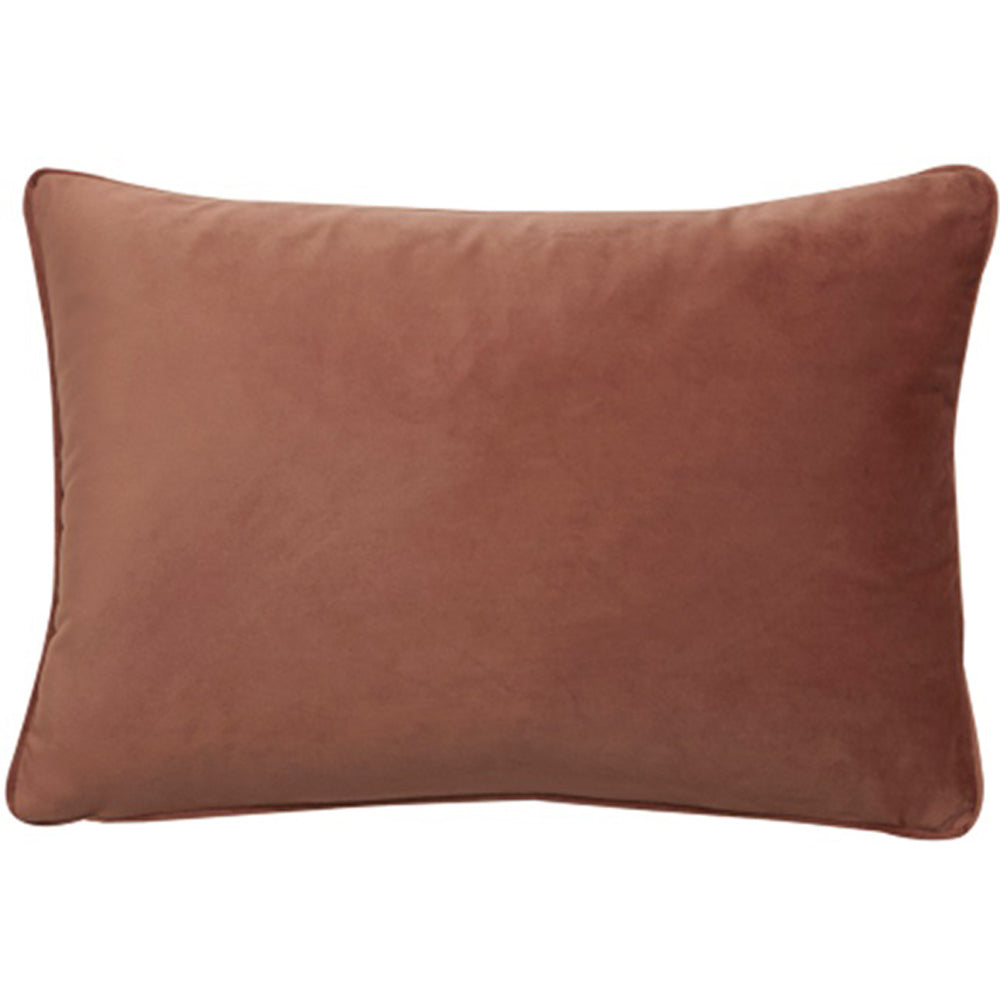 Product photograph of Malini Luxe Rectangle Cushion Putty from Olivia's