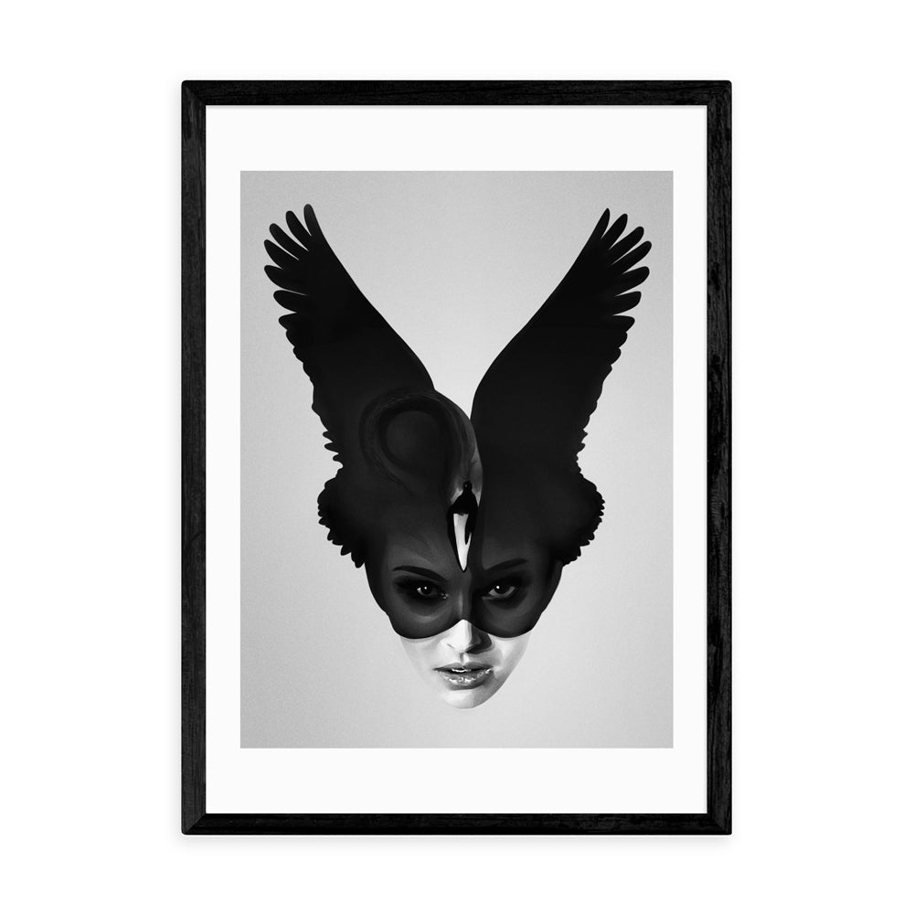 Product photograph of It S My Time By Ruben Ireland - A3 Black Framed Art Print from Olivia's