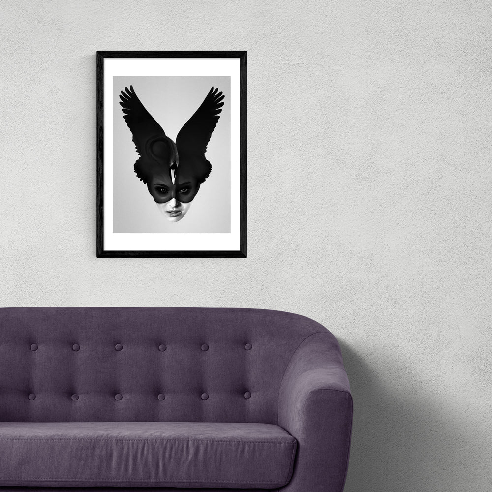 Product photograph of It S My Time By Ruben Ireland - A3 Black Framed Art Print from Olivia's.