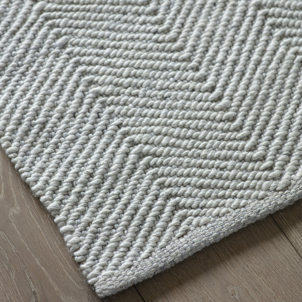 Product photograph of Garden Trading Ampney Rug 120 X 180cm In Wool Viscose from Olivia's.