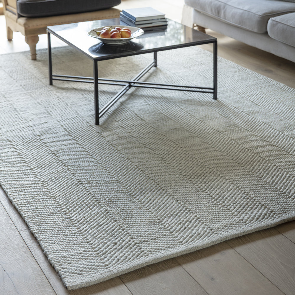 Product photograph of Garden Trading Ampney Rug 200 X 300cm In Wool Viscose from Olivia's