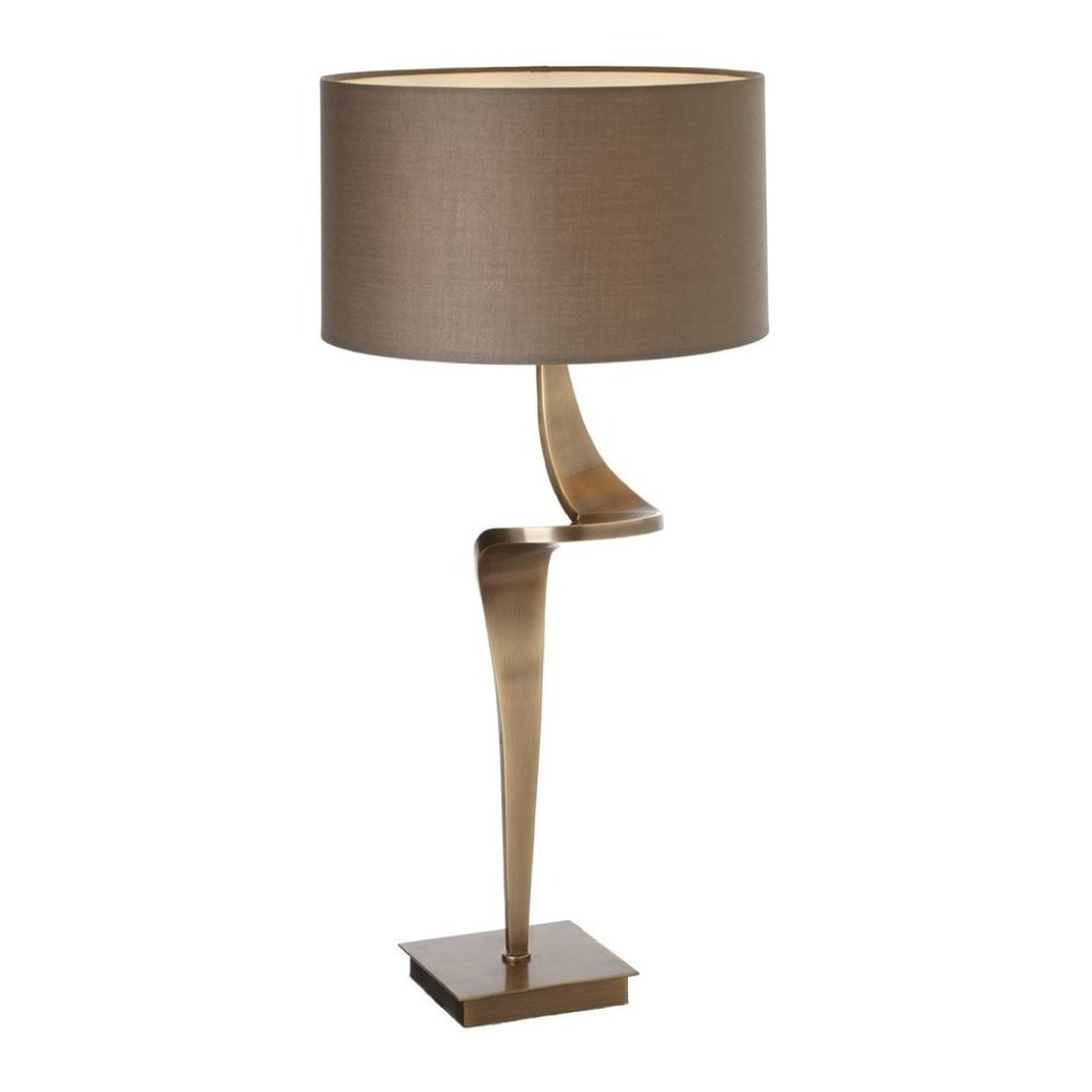 Product photograph of Rv Astley Enzo Table Lamp Antique Brass Left from Olivia's.