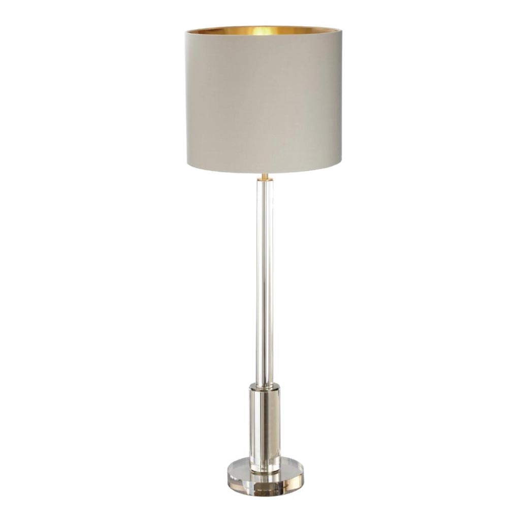 Product photograph of Rv Astley Jae Table Lamp Brass Finish Cognac Crystal from Olivia's