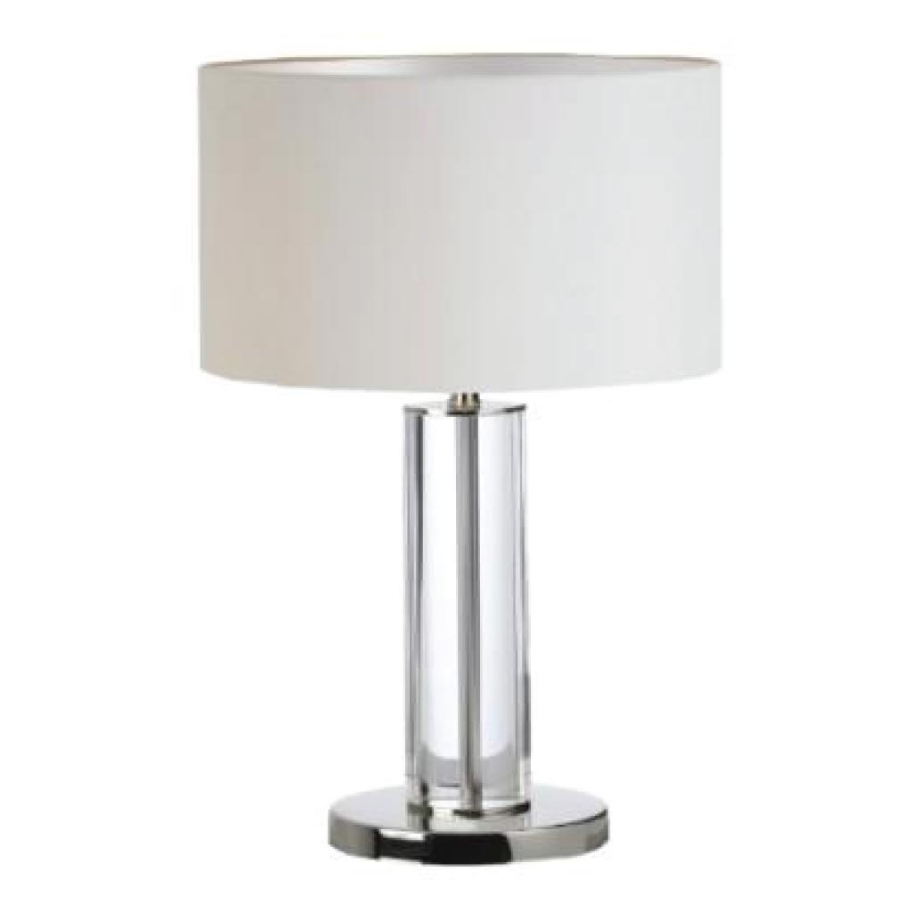 Rv Astley Lisle Table Lamp In Clear With Nickel Finish Outlet