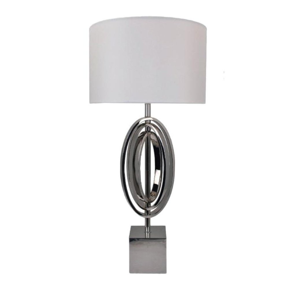 Product photograph of Rv Astley Seraphina Table Lamp Nickel from Olivia's