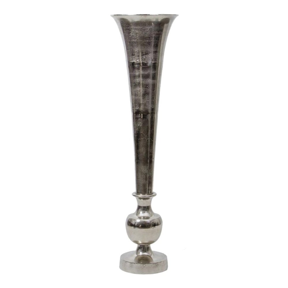 Product photograph of Libra Midnight Mayfair Collection - Romano Giant Trumpet Vase from Olivia's