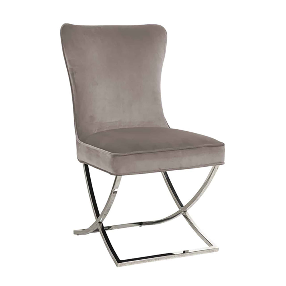 Product photograph of Richmond Chelsea Grey Dining Chair Outlet from Olivia's